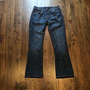 David vitton boot cut jeans